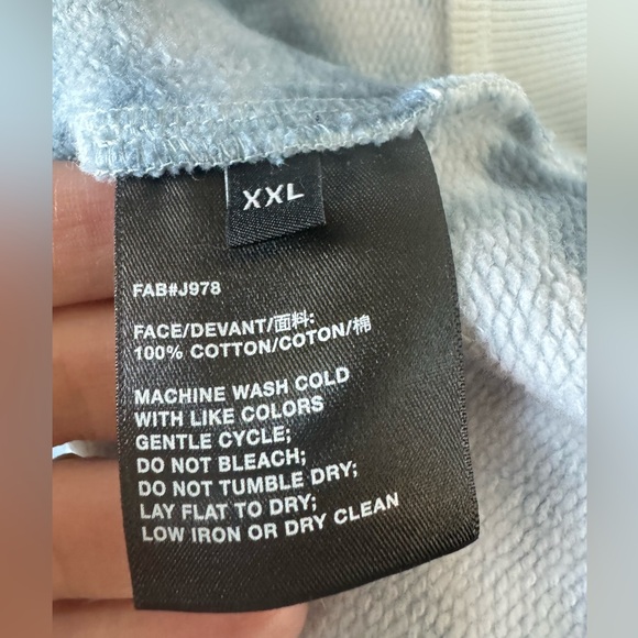 Lafayette 148 NY
Women's Parisian Blue Multi Cotton French Terry Sweatshirt XXL - Picture 5 of 6